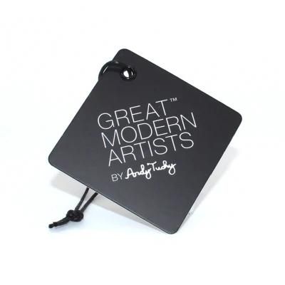 Black Paper Hang Tags for Clothing/ Tags for Garment