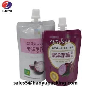 Juice Packing Bags Food Packaging Bags for 200ml 250ml 500ml Plastic Bag Stand up Pouch Plastic Packaging Bag