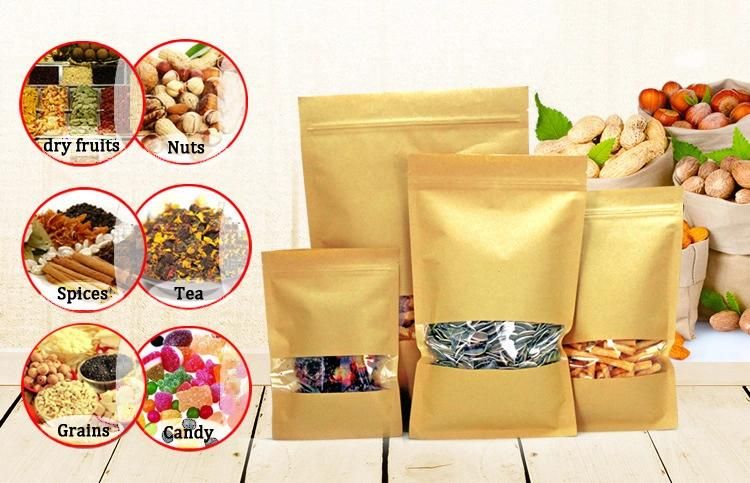 Promotional Kraft Stand up Coffee Tea Barrier Pouch (case of 50PCS)