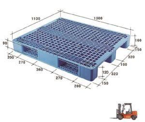 Recyclable HDPE Plastic Pallet for Industrial Use