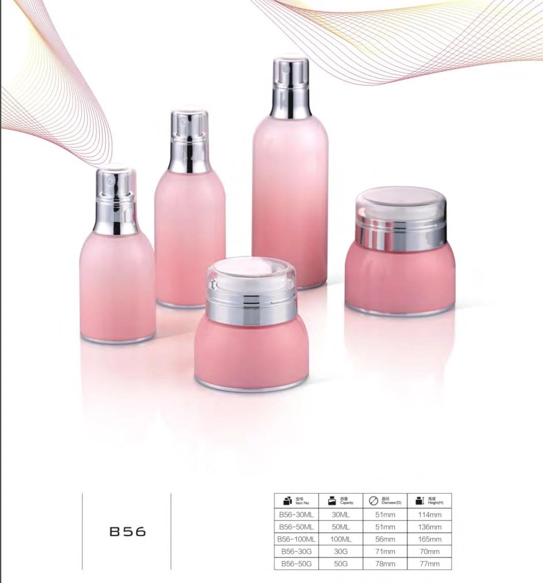 Square Bottle Cosmetic Plastic Bottle Have Stock