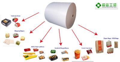Doubel Sides PE Coated Paper for Airline Catering Box
