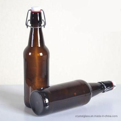 Beer Glass Bottle 500ml, 330ml with Crown Cap