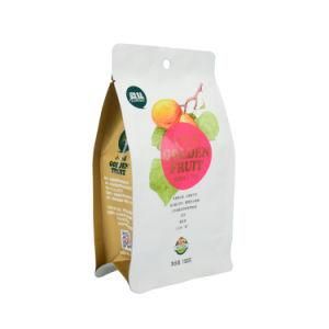 Green Food Bag Powder Snack Nuts Ziplock Bag Printed Laminated Paper Plastic Packaging