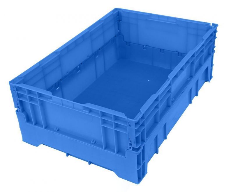 X11j S Folding Containers Adjustable Plastic Storage Box, Foldable Storage Box, Hard Plastic Collapsible Storage Box