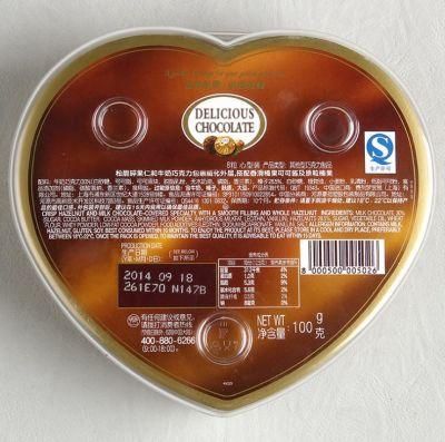 Hot Selling Valentine&prime; S Day Heart Chocolate Luxury Packaging