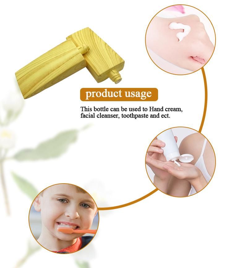 Empty Texture Toothpaste Bbamboo Tube for Cosmetic/Skin Care Ssh-12013