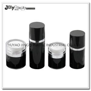 Best Selling Cosmetic Airless Cream Jar 50ml Cosmetic Airless Pump Bottle Acrylic Airless Jar