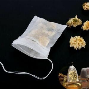Biodegradable Custom Corn Fiber Empty Tea Bag with String