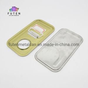 5L Metal Can Accessories Square Lid and Bottom with Handle