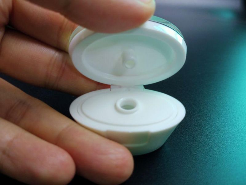 Clear Acrylic Top Filp Cap Packing Tube