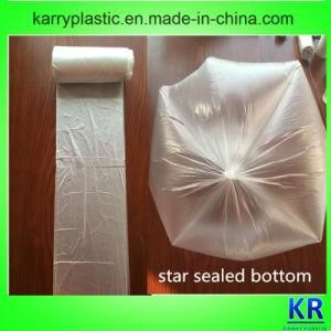 HDPE Trash Bags with Star-Sealed Bottom