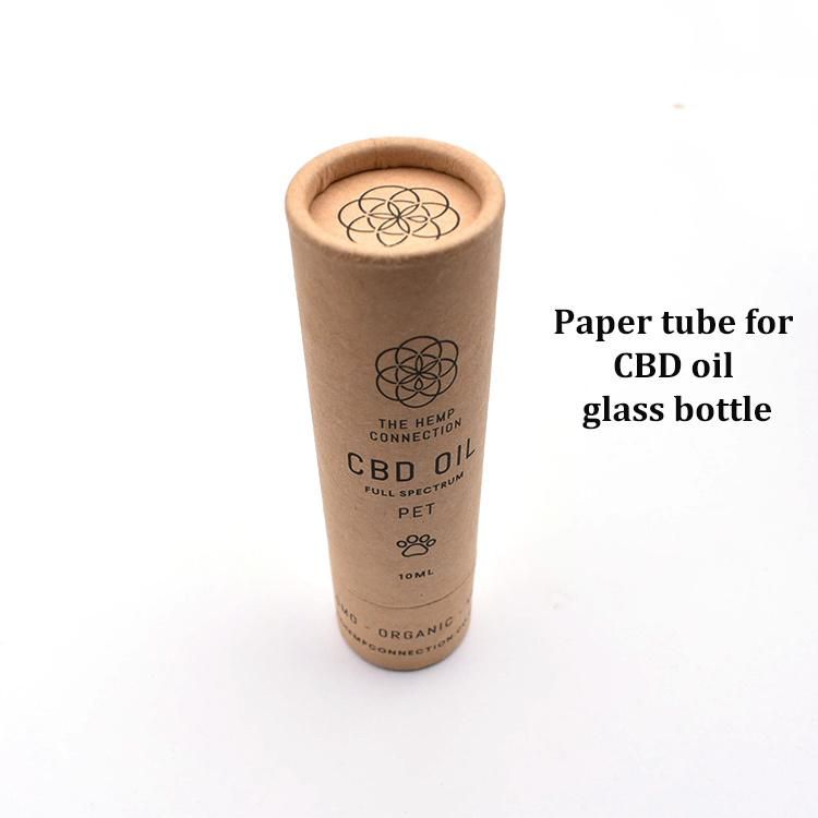 Custom Oil Glass Dropper Bottle Packaging Paper Tube