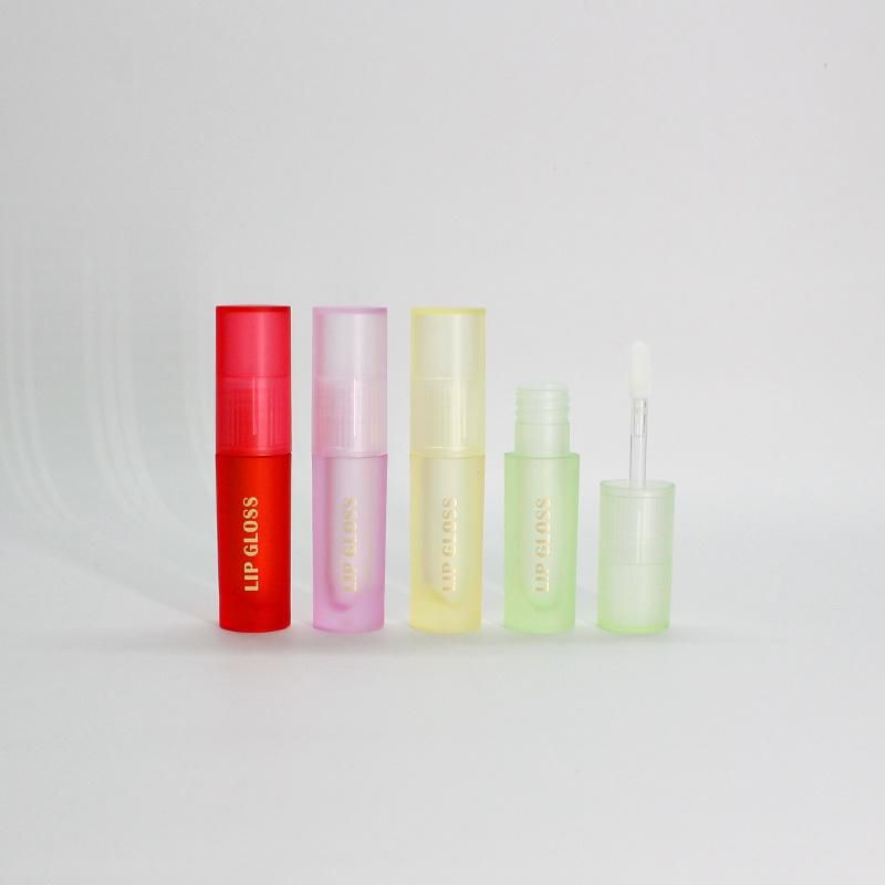 Unique Shape Lipgloss Tube Empty Lip Gloss Container with Wands
