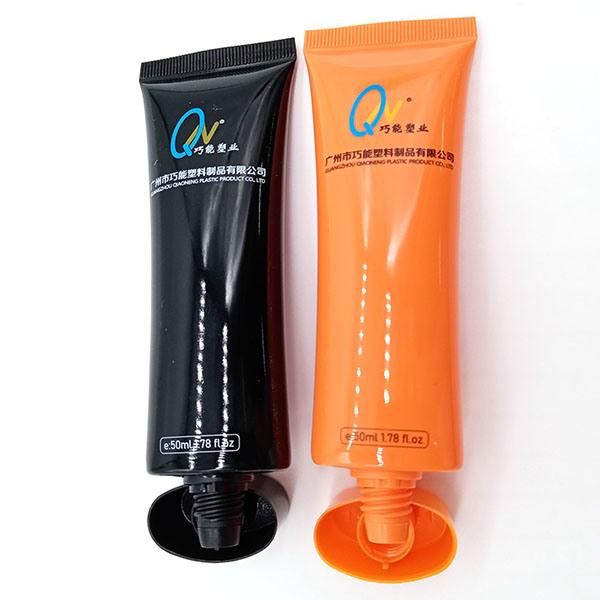 Small Plastic Flat Oval Tube for Hand Cream Packaging