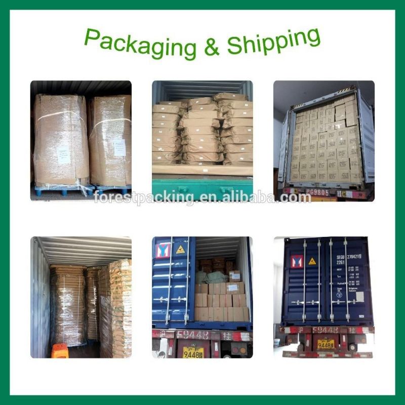 Customized Printed with Logo Brown Kraft Corrugated Paper Box