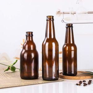 Custom 250ml 500ml 330ml Beer Bottle Brown Green Glass Bottle Beer Bottle with Cap