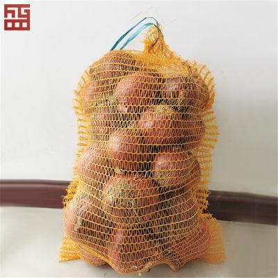Lowest Cost PP Onion Raschel Mesh Packaging Bags White