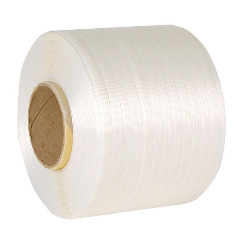 32mm White Composite Polyester Packing Cord Strap for Container Load