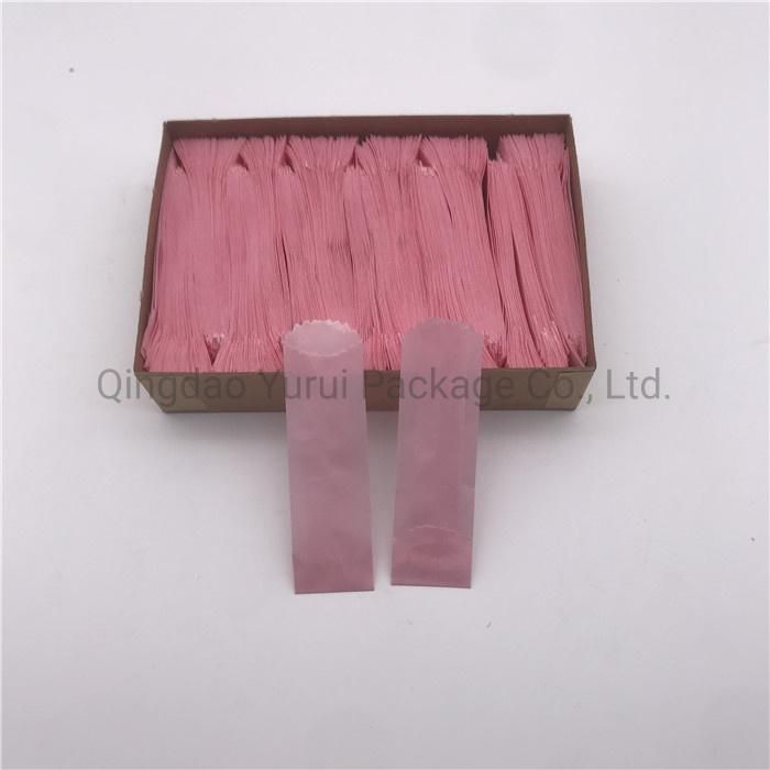 22mm Blue Mini Wax Paper Bags in Box, 600PCS / Box