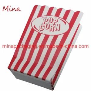 Popcorn Packing Box Disposable Paper Box for Birthday and Festival Decoration