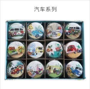 Automobile Series Wind Design Jewelry Tea Tinplate Box Gift Packaging Iron Tins Cans