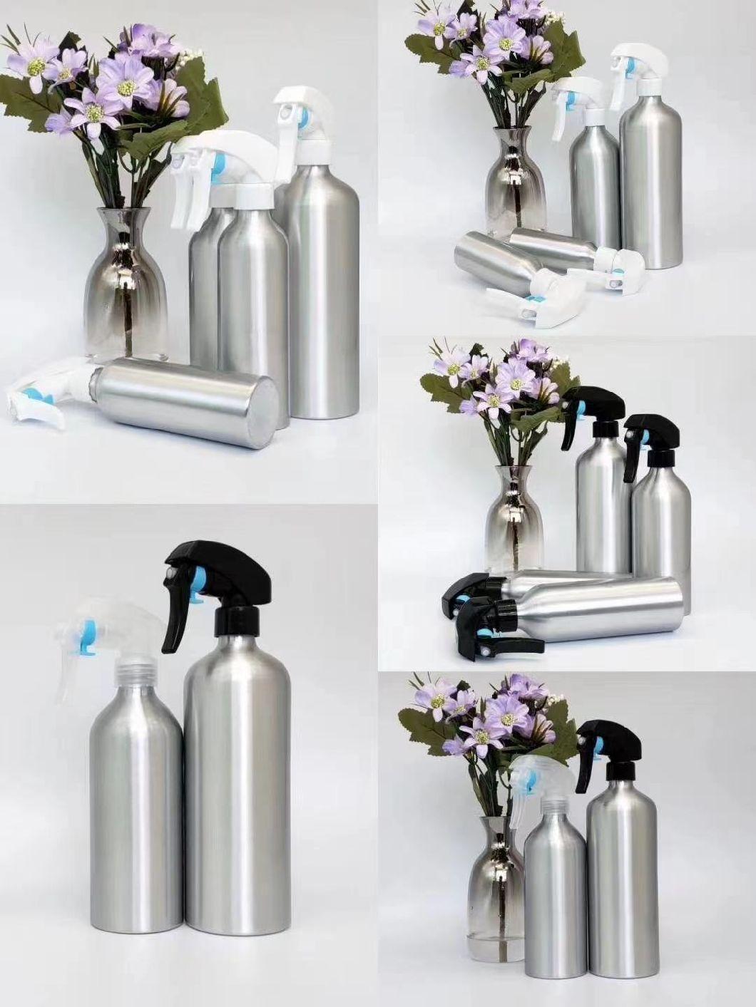 Customized Printing Pure Cosmetic Aluminum Bottles with 24/410 28/410 Caps
