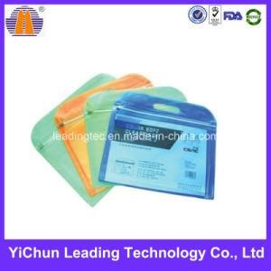 Reclosable Zipper Plastic Hanger File Folder, Document Packaging Bag