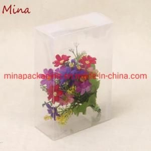 Custom Plain Pattern Plastic PP Packaging Display Boxes for Gifts and Flowers