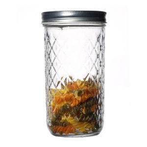 Kitchenware High Quality Food Packing Jars Clear Customize 300ml 500ml Glass Jar Manufacturers