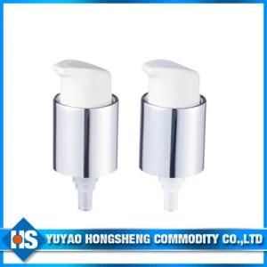 20mm Aluminum Coating Cosmetic Cream Sprayer Pump with Cap