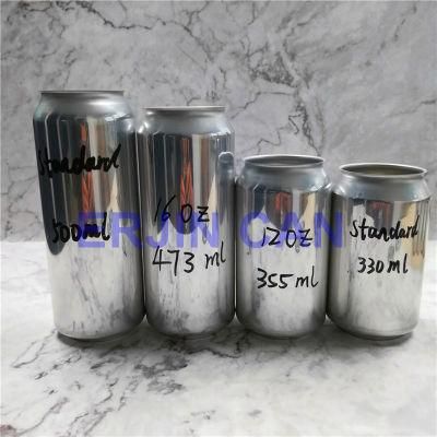 Erjin Aluminum Coffee Cans Sleek 12oz 355ml