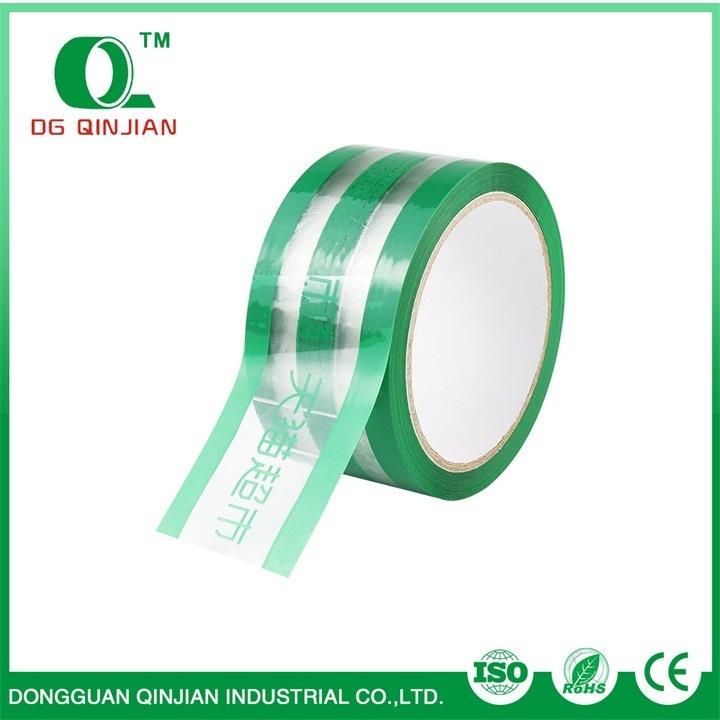 BOPP Green Colored Carton Packing Acrylic Adhesive Tape