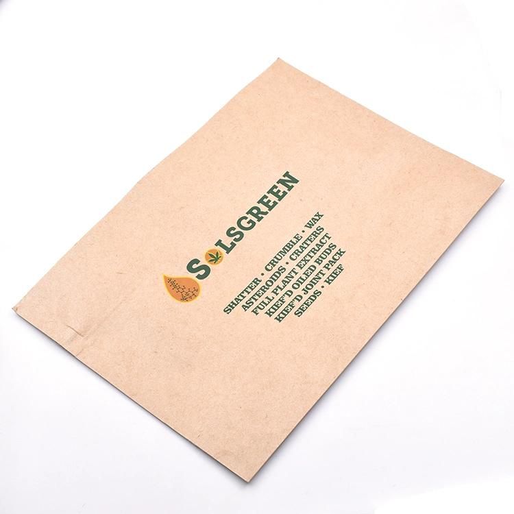 Custom Child Proof Shatter Concentrate Mylar Bag Packaging