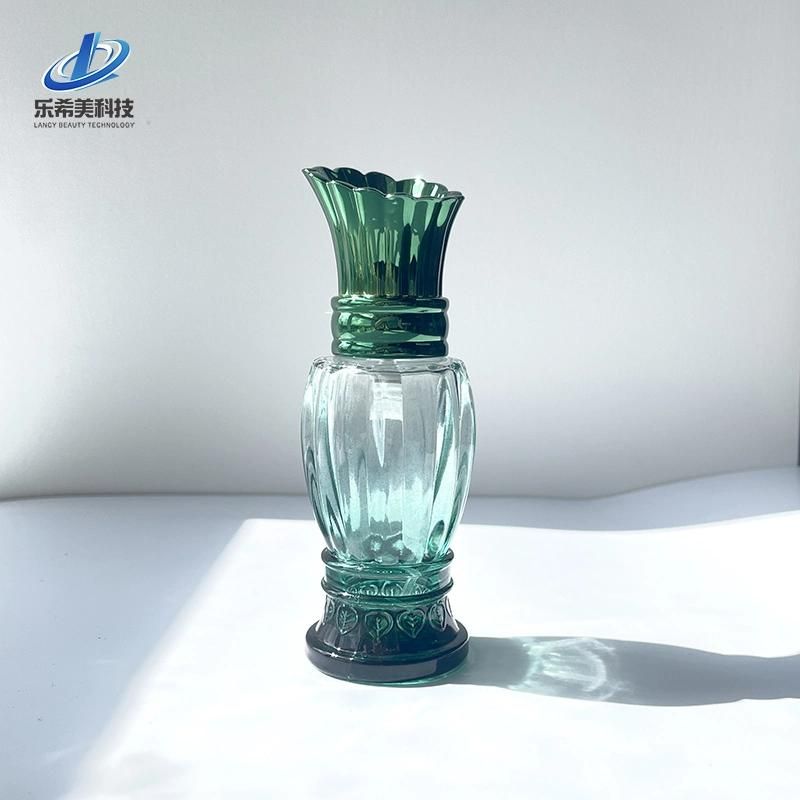 Perfume Package Skin Care Glass Bottle with Color and Design 50ml