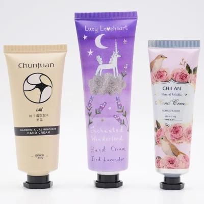 Squeeze Tube Container Cosmetic Packaging Body Lotion Hand Cream Plastic