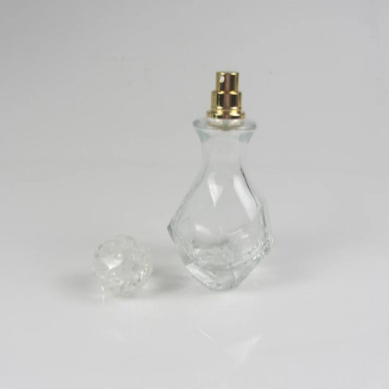 Private Clear Spray Glass Perfume Bottles with Box