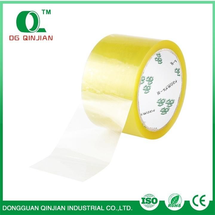 Printed Invisible Packing Yellowish Stationery Tape