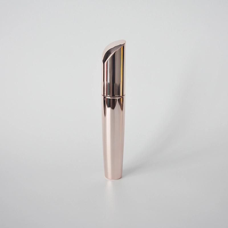 Bamboo Empty Mascara Tube for Cosmetics Skin Care Round Aluminium Mascara Tube Rose Silver Mascara Container