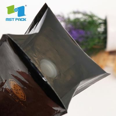 Plastic Coffee Bags Eco Friendly Bio Degradable Pouch Custom Printing Packaging Bag