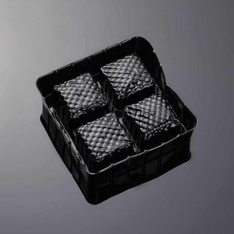 disposable black plastic blister box  blister plastic packaging box