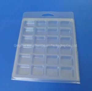 PVC/Pet/PP Plastic Clear Custom Clamshell Tray Blister Packaging