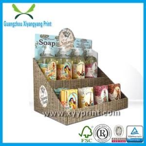 High Quality and Unfold Corrugated Paper Display Box with Brand Name