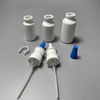 Plastic 0.05cc 0.1cc Medicine Oral Nasal Sprayer Pump Bottle