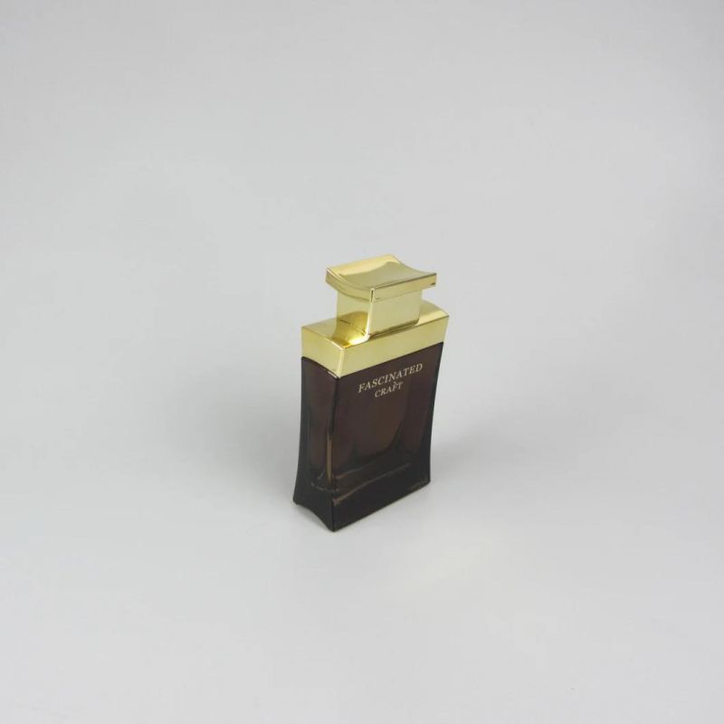 Perfume Atomizer 100ml Clear Black Spray Glass Perfume Bottle