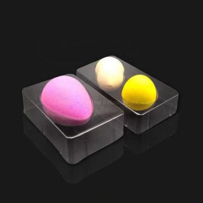 Disposable Box Insert Blister Clear Tray for Powder Puff