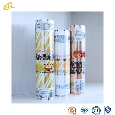 Xiaohuli Package China Spices Printed Pouches Supplier Plastic Zip Lock Bag Heat Seal Plastic Film Roll for Candy Food Packaging