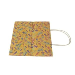 Wholesale Colorful Customized Printed Kraft Paper Bags with Handles