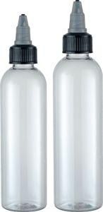 Pet08 A120ml Factory Plastic Pet Dispenser Sprayer Packaging Water E-Juice Can Match Cap Storage Bottles for Essential Oil Sample