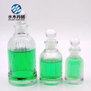 50ml 100ml 150ml Striped Air Freshener Diffuser Bottle for Home Decor